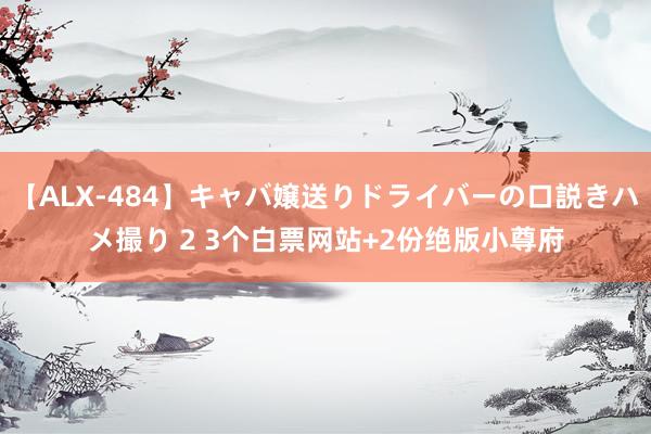 【ALX-484】キャバ嬢送りドライバーの口説きハメ撮り 2 3个白票网站+2份绝版小尊府