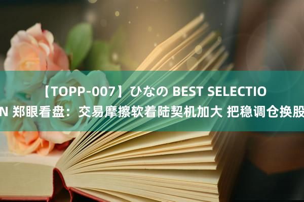 【TOPP-007】ひなの BEST SELECTION 郑眼看盘：交易摩擦软着陆契机加大 把稳调仓换股