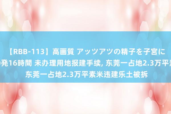 【RBB-113】高画質 アッツアツの精子を子宮に孕ませ中出し120発16時間 未办理用地报建手续, 东莞一占地2.3万平素米违建乐土被拆